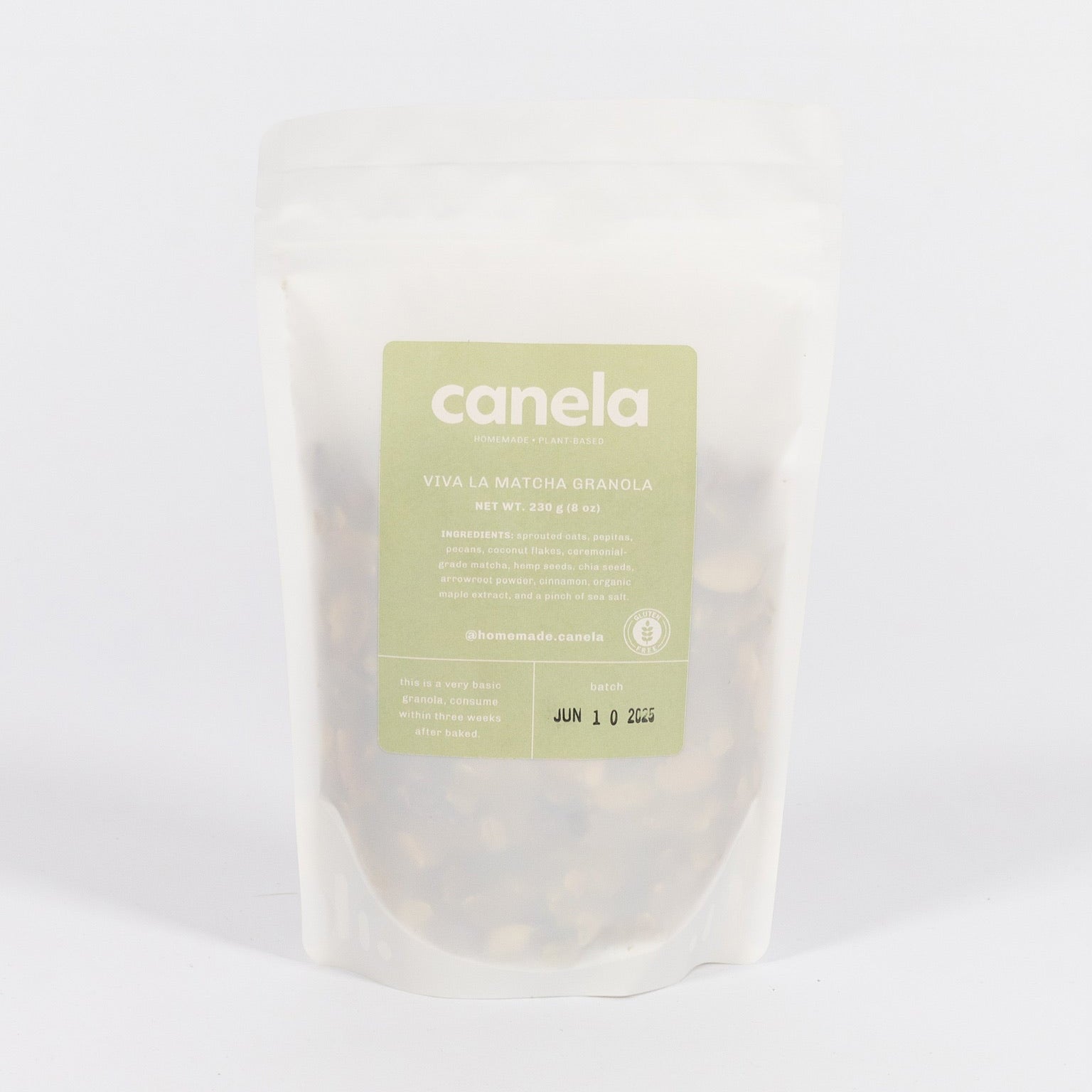 viva la matcha granola