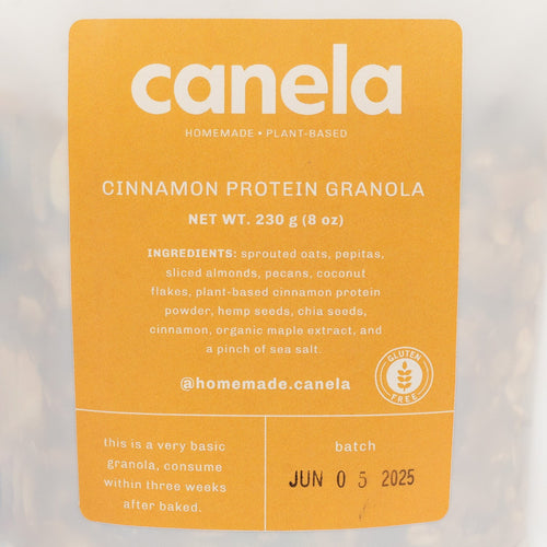 cinnamon protein granola