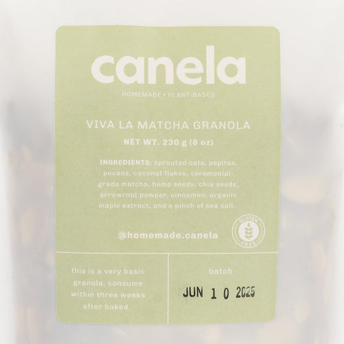 viva la matcha granola